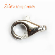 Karabinka KB09 round Ag 925/1000 Karabinka KB09 round Ag 925/1000